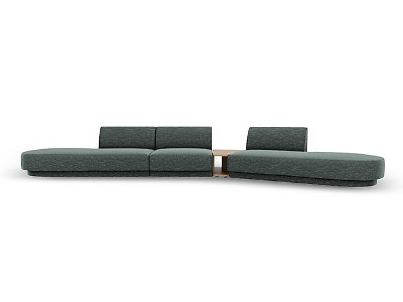 Micadoni Sofa Miley, modular 5-Sitzer ohne Armlehnen günstig online kaufen