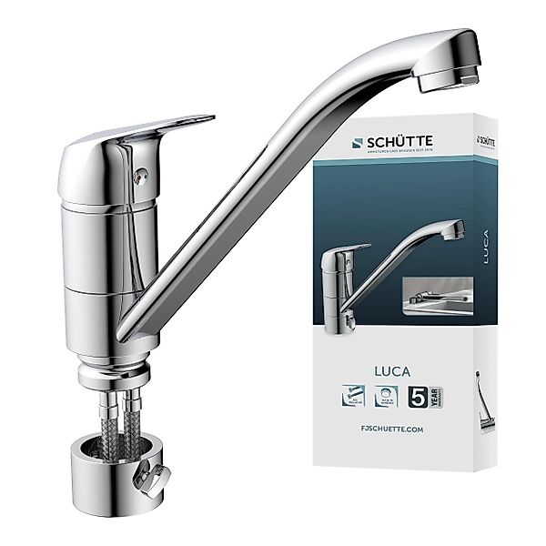 Schütte Spültischarmatur LUCA für Unterfenster-Montage, Wasserhahn günstig online kaufen