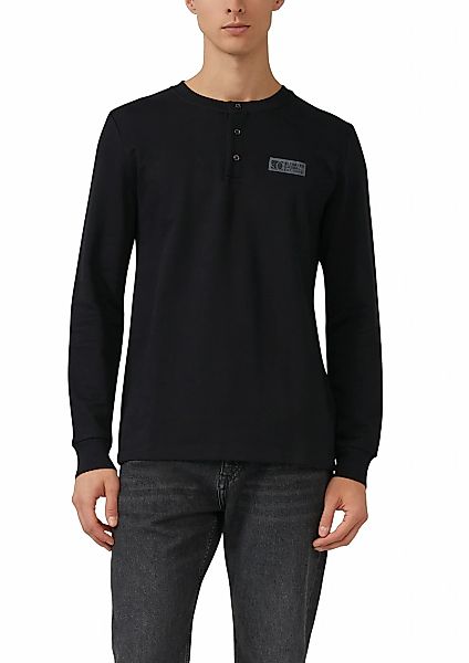 s.Oliver Langarmshirt mit Logo Stickerei günstig online kaufen