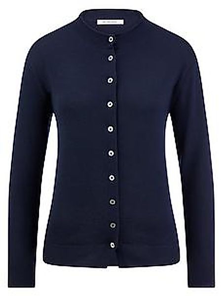 Strickjacke Peter Hahn blau günstig online kaufen