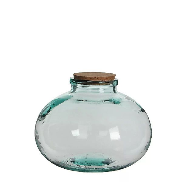 Glasbehälter Mica Decorations Olly Rund Kork Stöpsel Dekorativ Kristall (ø günstig online kaufen