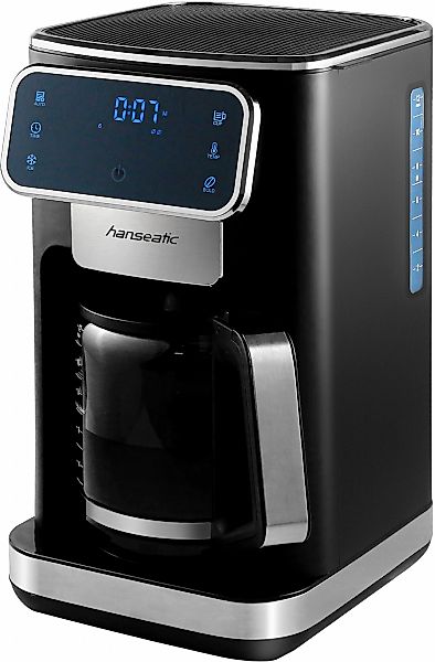 Hanseatic Filterkaffeemaschine "HCMD151100BD" 1,5 l Kaffeekanne Papierfilte günstig online kaufen