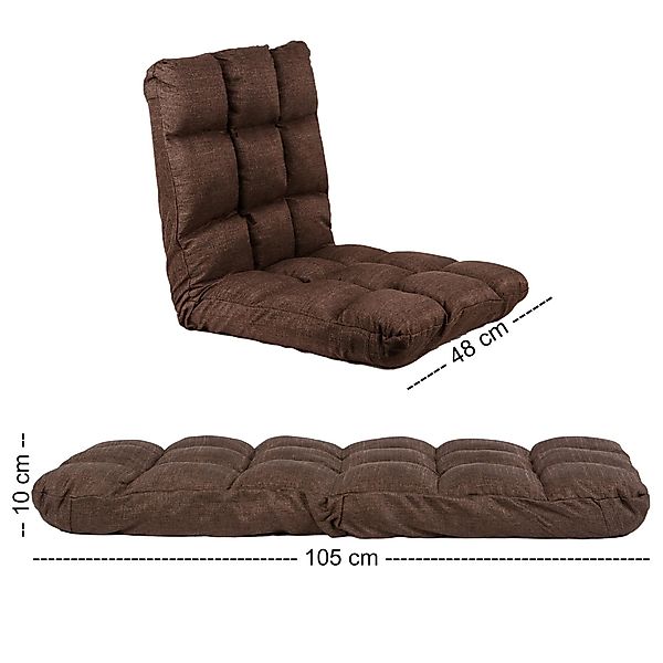 UNUS HOME Sessel Bodenstuhl (1-St., 105x45x10 günstig online kaufen