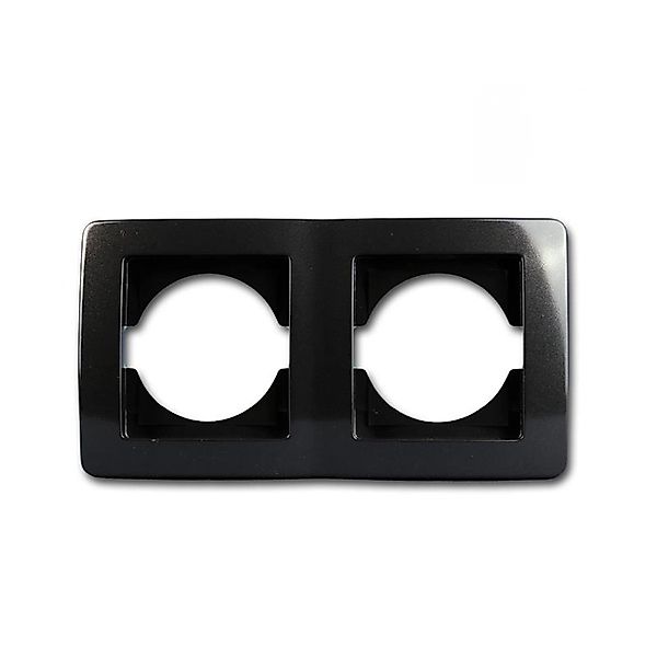 TEM EKONOMIK 2-Fach UP Rahmen Horizontal Anthrazit günstig online kaufen