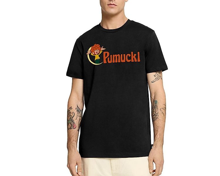 Spreadshirt T-Shirt Pumuckl Mit Frecher Pose Und Logo Schriftzug Männer Pre günstig online kaufen