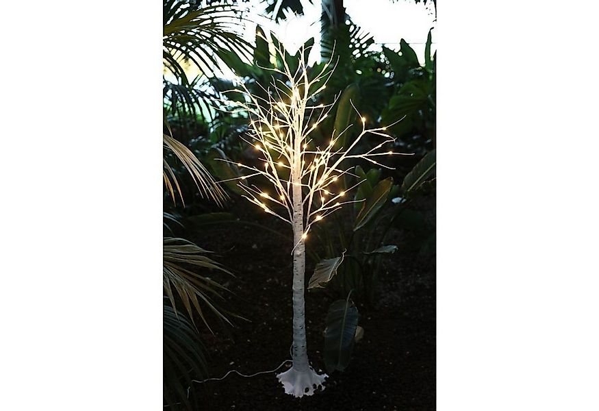BURI LED Baum LED Lichterbaum Birkenstamm 150cm Dekobaum Gartendeko Weihnac günstig online kaufen