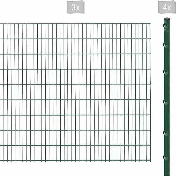 Arvotec Doppelstabmattenzaun "ESSENTIAL 183 zum Einbetonieren", Zaunhöhe 18 günstig online kaufen