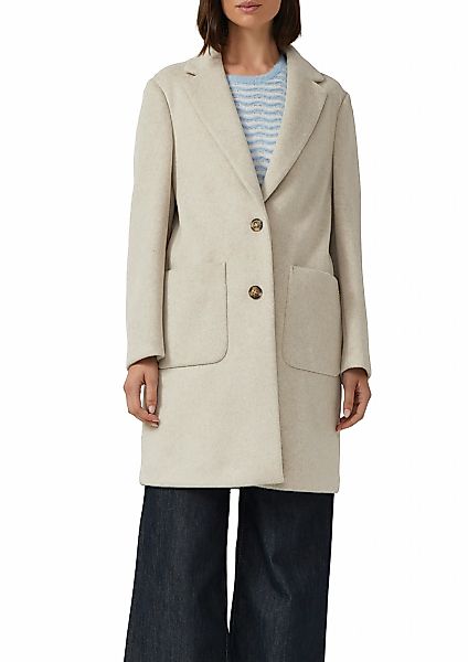 s.Oliver BLACK LABEL Langmantel, Strick, mit Reverskragen günstig online kaufen