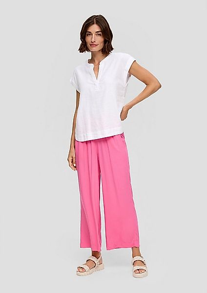 s.Oliver Culotte Hose Relaxed: Culotte aus Viskose günstig online kaufen