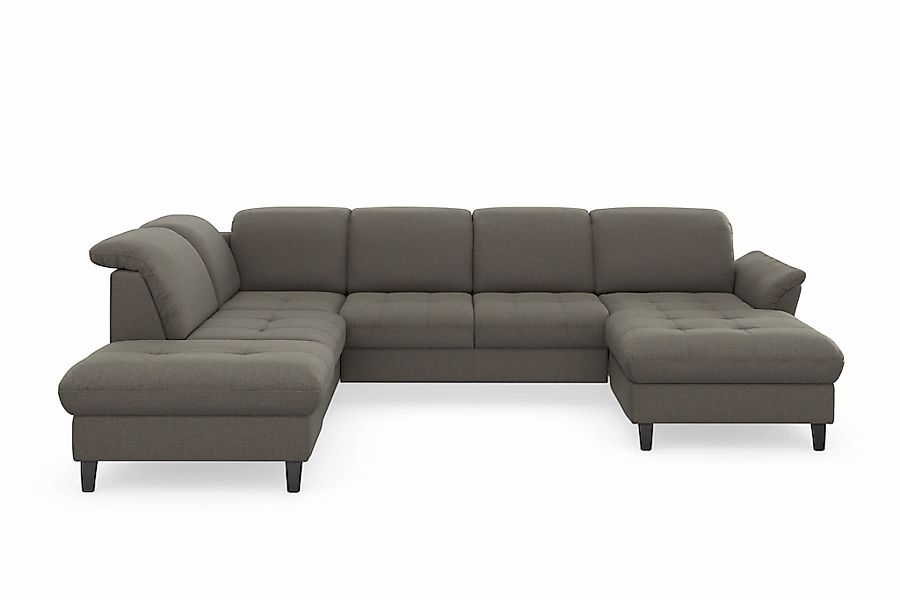 sit&more Wohnlandschaft »Maggiore U-Form« wahlweise mit Kopfteilverstellung günstig online kaufen