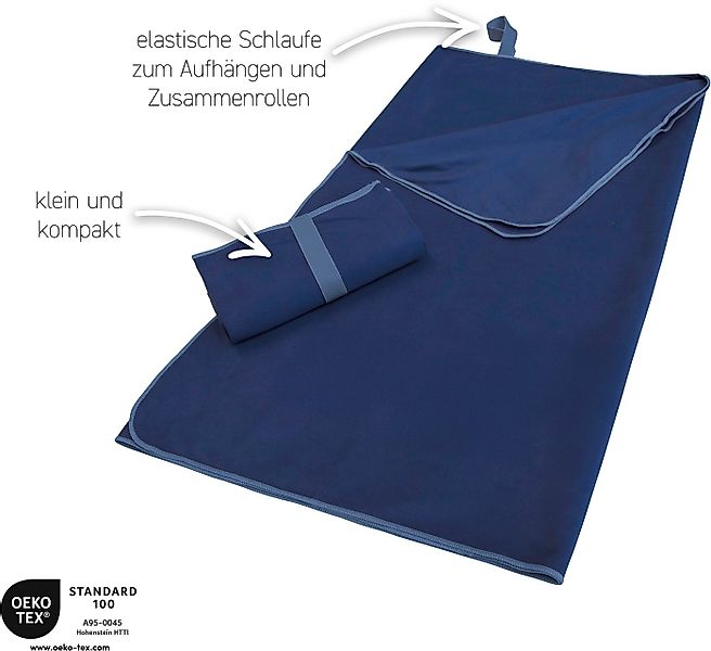 my home Sporthandtuch Elja Reisehandtuch, Strandhandtuch, (2-St), auch als günstig online kaufen