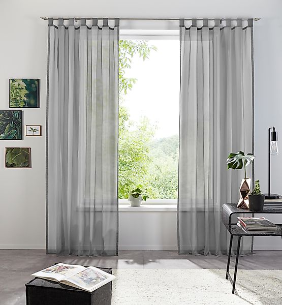 my home Gardine XANA mit Ösen, günstig online kaufen