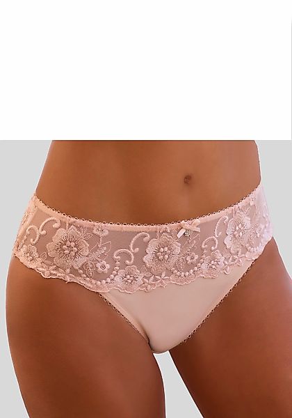LASCANA Bikinislip Wanda mit Stickerei Spitze günstig online kaufen