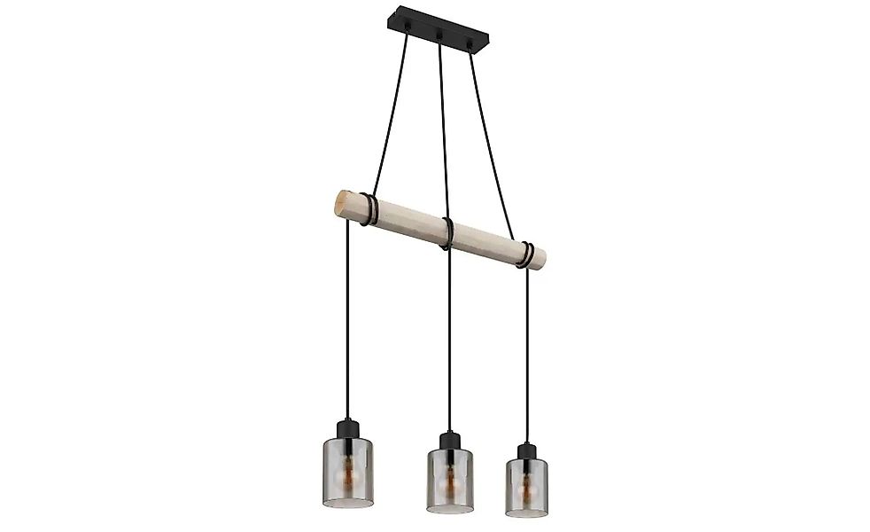 Globo Lighting Pendelleuchte   ¦ schwarz ¦ Maße (cm): B: 10 H: 140 Lampen & günstig online kaufen
