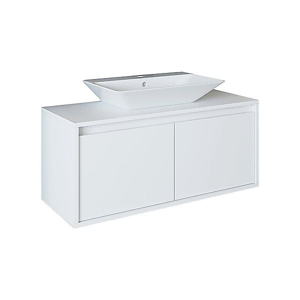 Roomart Badmöbel-Set, (Badezimmermöbel ATLANTIC 100cm in günstig online kaufen
