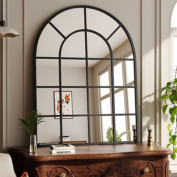 BEAUTYPEAK Dekospiegel Dekorativer gewölbter Wandspiegel mit günstig online kaufen