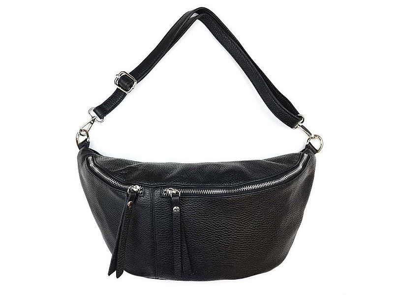 ITALYSHOP24 Schultertasche Damen Leder Tasche CrossBody Brusttasche BodyBag günstig online kaufen