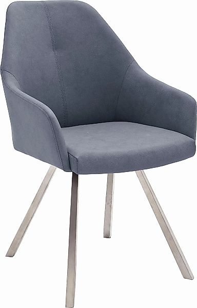 MCA furniture 4-Fußstuhl "Madita A-eckig", (Set), 2 St., Kunstleder, Stuhl günstig online kaufen