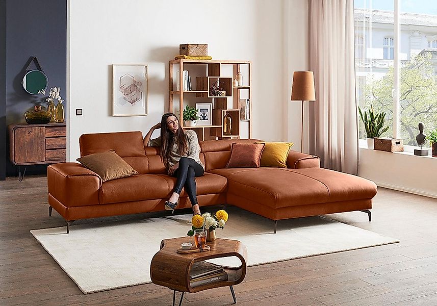 W.SCHILLIG Ecksofa "piedroo, Designsofa mit tollem Sitzkomfort, elegant und günstig online kaufen
