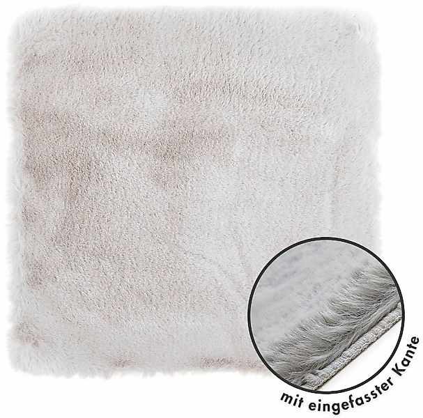 LUXOR living Stuhlkissen "Sitzauflage Novara" Kunstfell, rund oder eckig, s günstig online kaufen