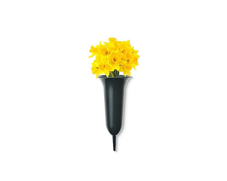 matches21 HOME & HOBBY Dekovase Trichter Grab-Vase mit Erdspieß frostsicher günstig online kaufen