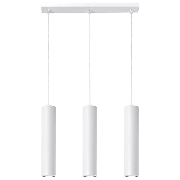 Sollux Lighting Hängeleuchte Lagos 3L Weiß günstig online kaufen