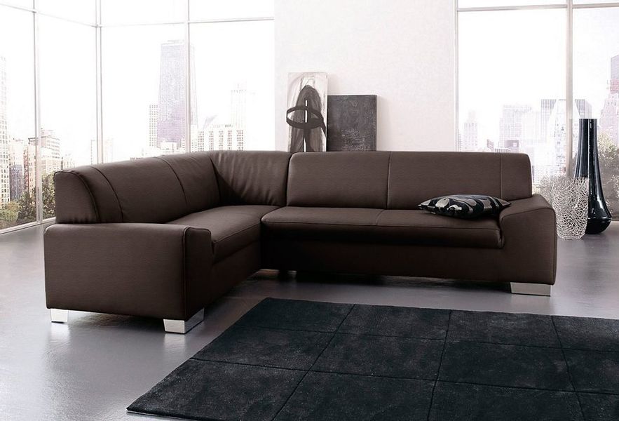 DOMO collection Ecksofa Alisson, zeitlose Optik, günstig online kaufen