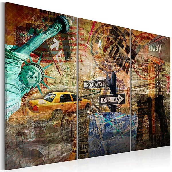 Wandbild - Das Wesen von NYC günstig online kaufen