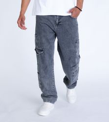 Denim House Loose-fit-Jeans Herren Baggy Cargo günstig online kaufen