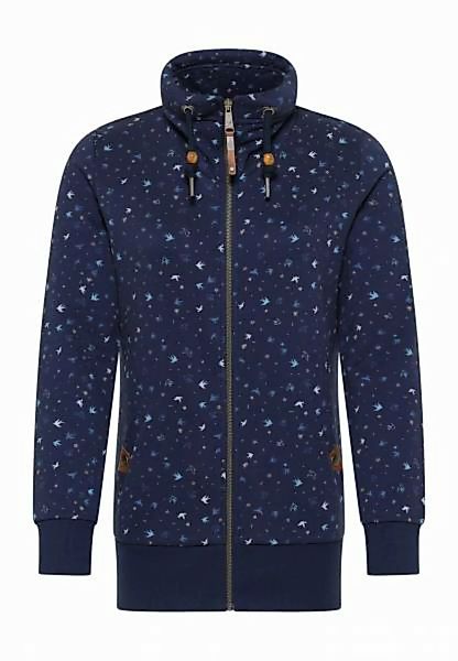 Ragwear Sweatjacke Rylie Birds Zip Plus navy günstig online kaufen