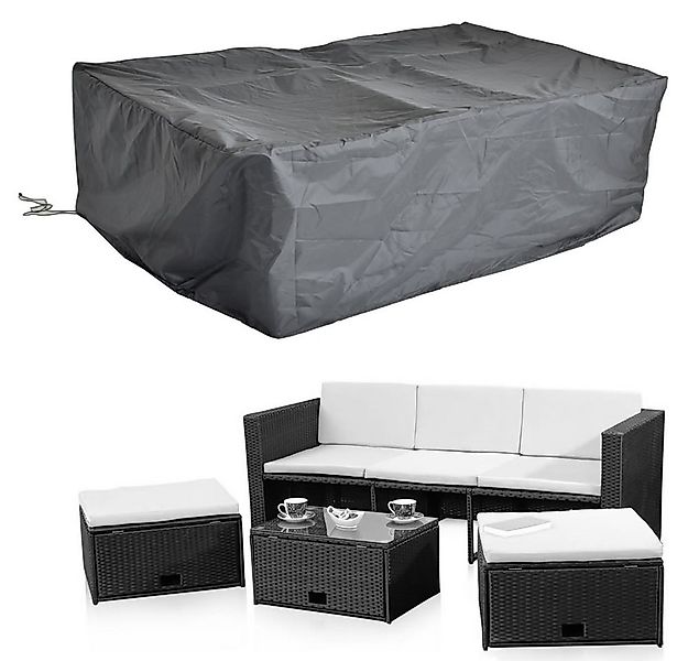 Mucola Gartenmöbel-Schutzhülle Schutzhülle 247x130x108 cm Abdeckplane Garte günstig online kaufen