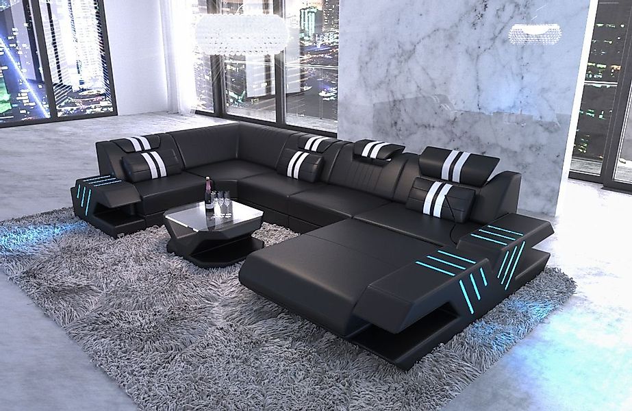 Sofa Dreams Wohnlandschaft Ledercouch Sofa Leder günstig online kaufen