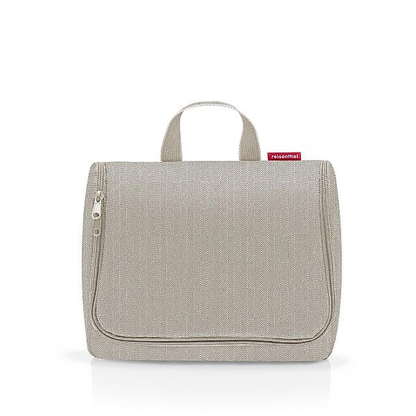 REISENTHEL® Kulturbeutel toiletbag XL herringbone sand, günstig online kaufen
