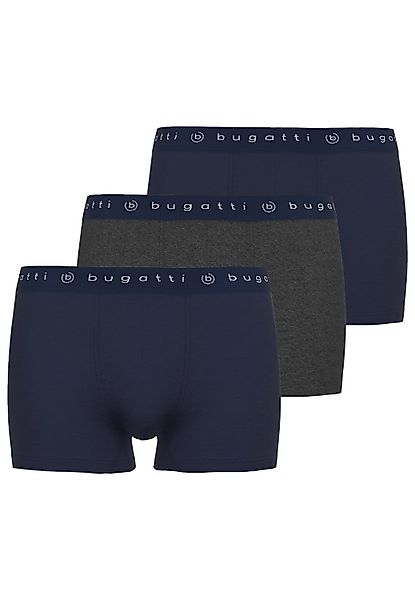 bugatti Boxershorts Mailand (Packung, 3-St., 3-er günstig online kaufen