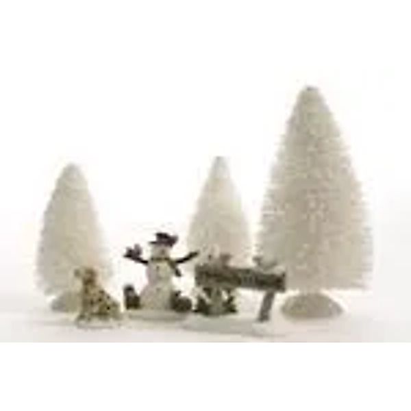 Kaemingk Weihnachtsdeko Baum Schneemann Hund Merry Christmas 6 Tlg günstig online kaufen
