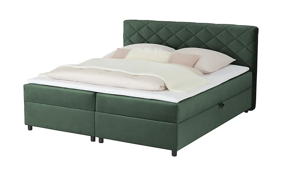 Boxbett mit Bettkasten Vegas II ¦ grün ¦ Maße (cm): B: 168 H: 104 Betten > günstig online kaufen