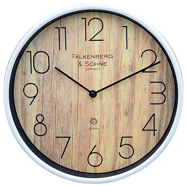 Falkenberg & Söhne Funkwanduhr Design Funkwanduhr günstig online kaufen