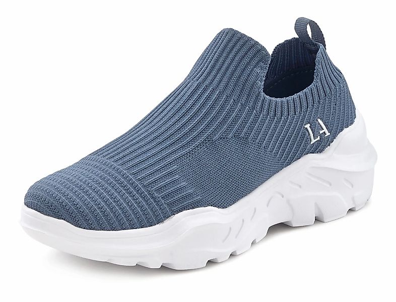 LASCANA Sneaker, Slip-On-Sneaker, Halbschuh, Slipper, Freizeitschuh VEGAN günstig online kaufen