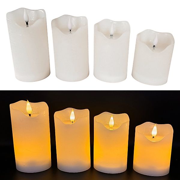 Online-Fuchs LED-Kerze - 4 LED Kerzen günstig online kaufen