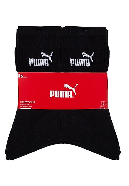 PUMA Socken CREW SOCK 6P (Packung, günstig online kaufen