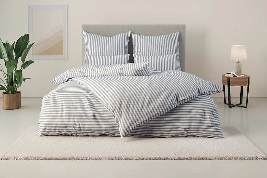 LeGer Home by Lena Gercke Bettwäsche "Linnea" 2 Stk. tlg. aus 100% Baumwoll günstig online kaufen