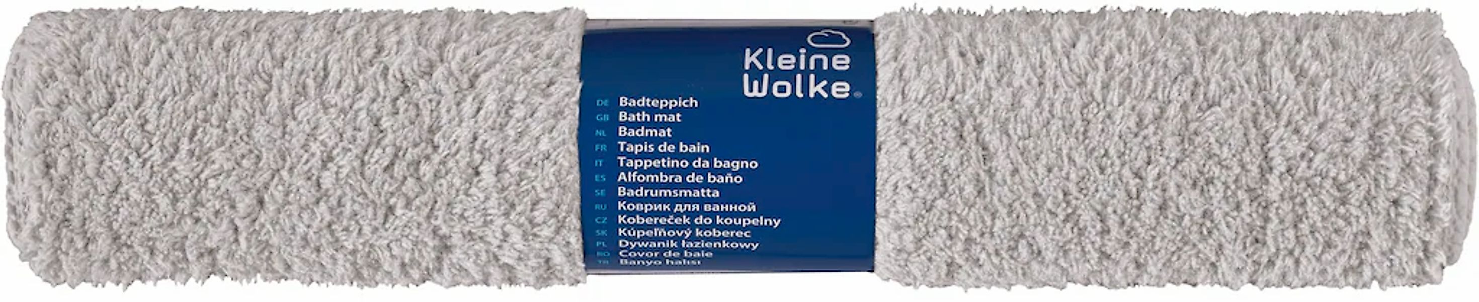 Kleine Wolke Badematte ""Scott"" Höhe 12 mm rutschhemmend beschichtet fußbo günstig online kaufen