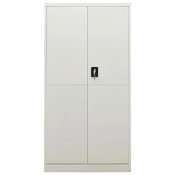 Schließfachschrank Hellgrau 90x40x180 Cm Stahl günstig online kaufen