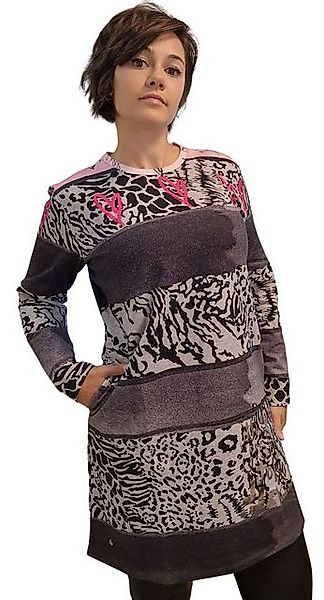 Gio Milano Sweatkleid G29-5107, Gio Milano, Kleid Animal just fashion mit E günstig online kaufen