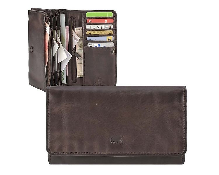 Bear Design Geldbörse "Noor" Cow Lavato Leder, Damenbörse, Portemonnaie, 12 günstig online kaufen