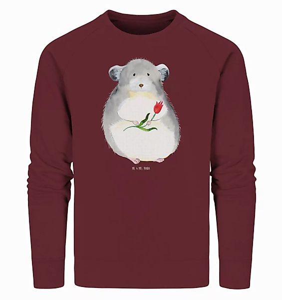 Mr. & Mrs. Panda Longpullover Größe M Chinchilla Blume - Burgundy - Geschen günstig online kaufen