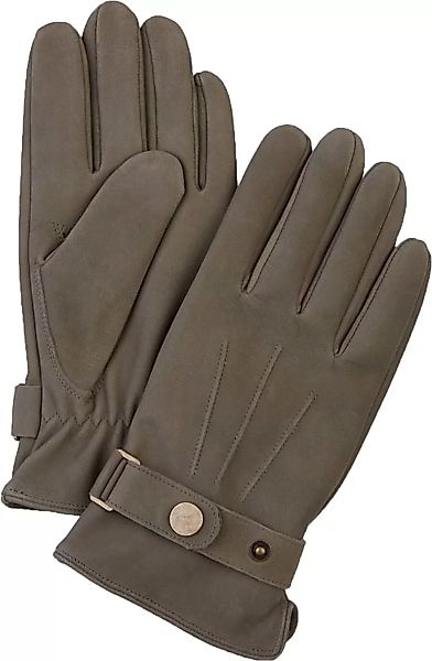 Profuomo Handschuhe Wolle Grün Leder - Größe 10 günstig online kaufen
