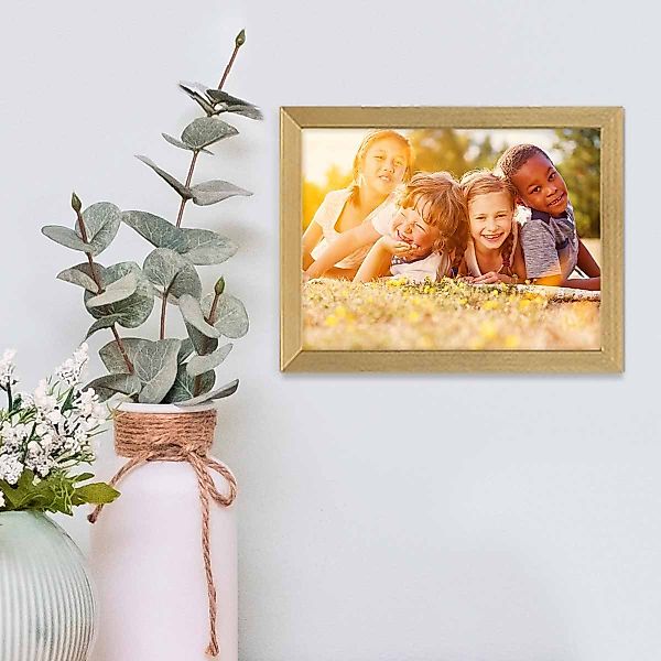 PHOTOLINI Bilderrahmen Poster-Einzelrahmen Modern Schmal, (1 günstig online kaufen
