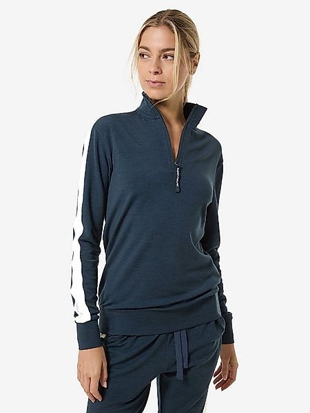 SUPER.NATURAL Rollkragenpullover für Damen, Merino W COLORADO ZIP TURTLENEC günstig online kaufen