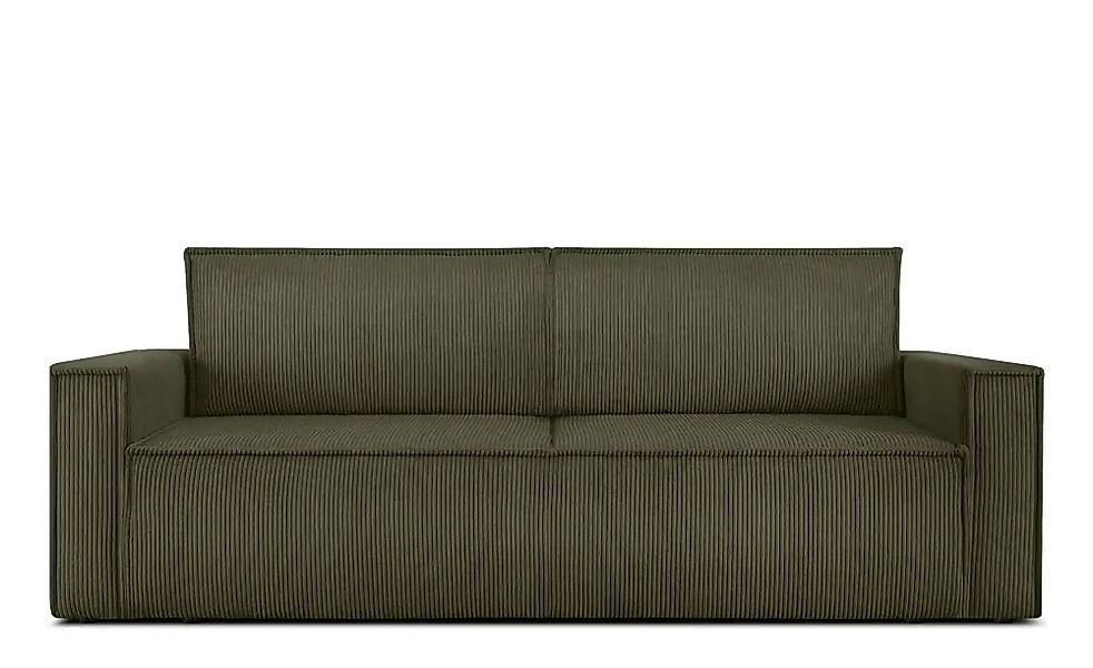 KONSIMO Einzelsofa  Napi ¦ grün ¦ Maße (cm): B: 244 H: 89 Polstermöbel > So günstig online kaufen
